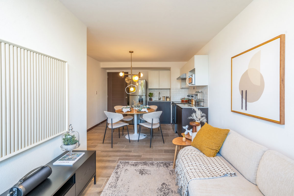 Apartamento modelo de Futura 21 en Zona 21 — vista interior